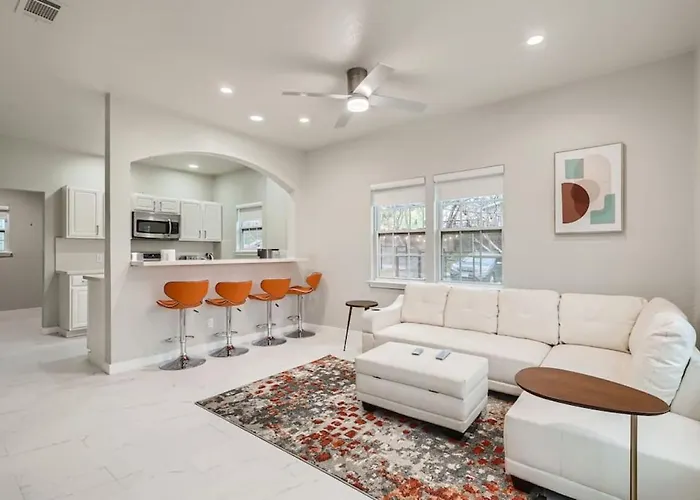 Superb White Modern Farm House