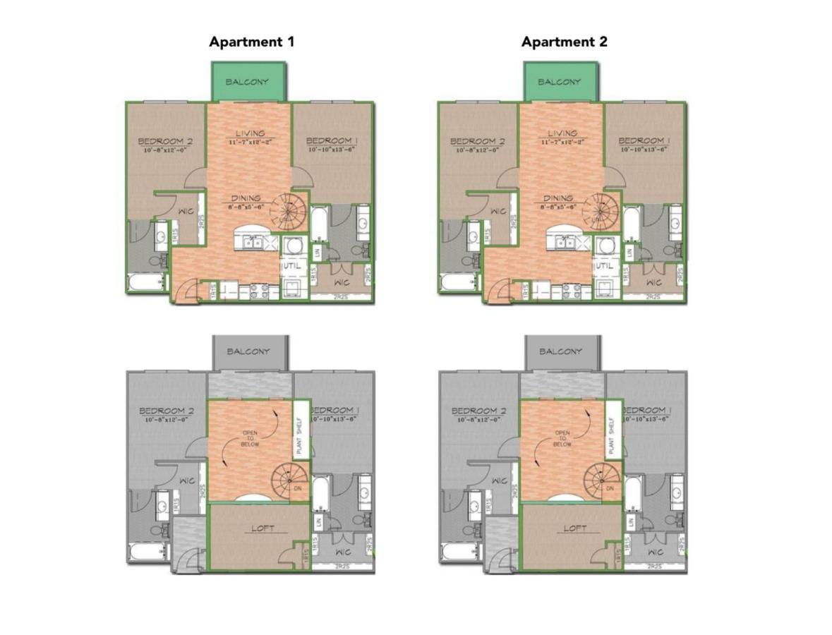 West Campus Oasis 2 Apts Accommodating 14 Guests Apartment *