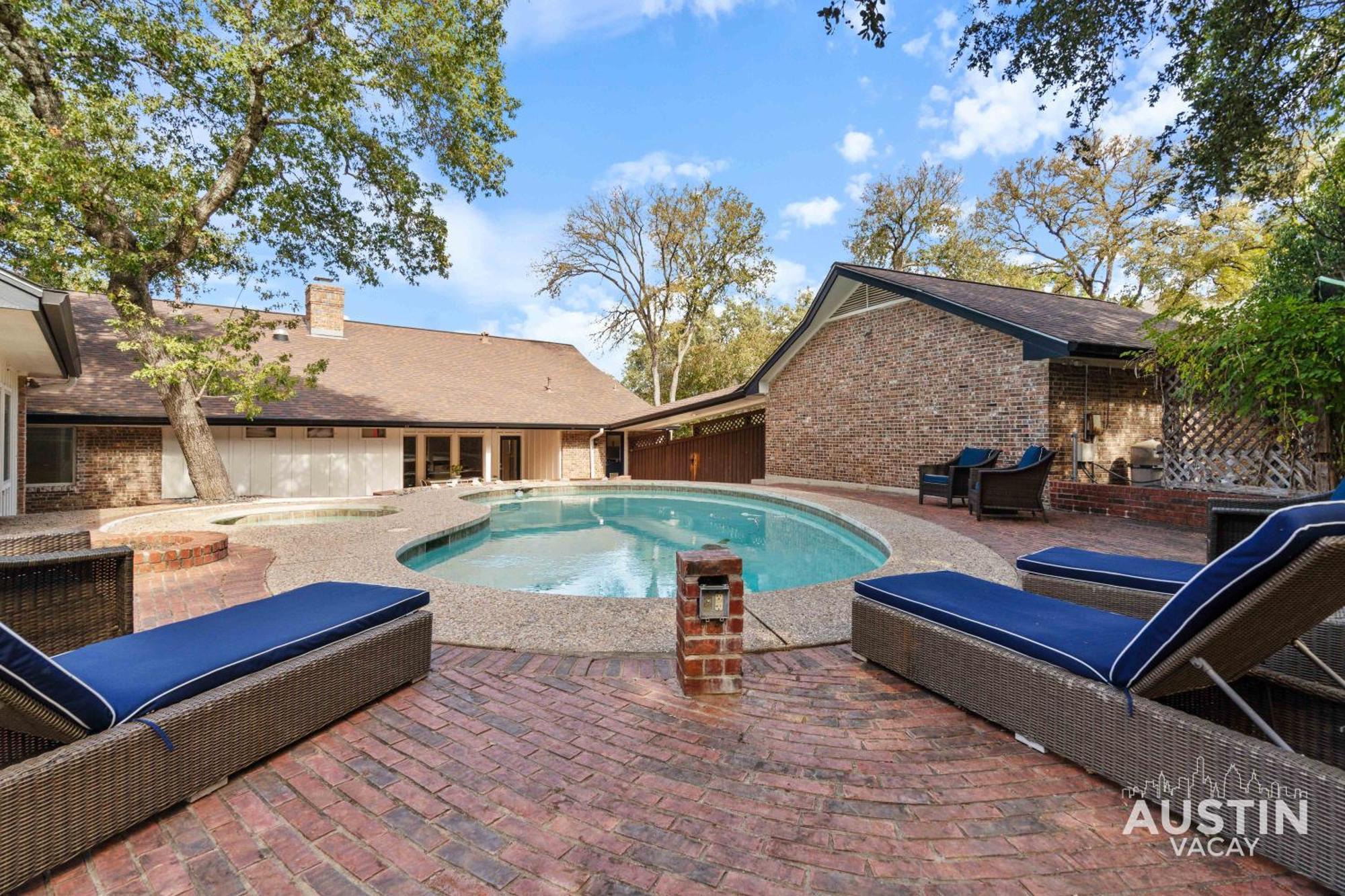 Oasis Main House With Private Casita And Pool Austin