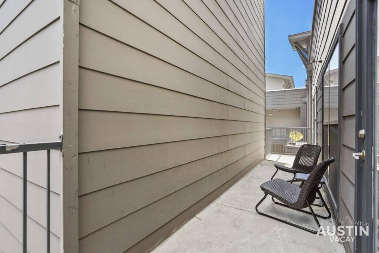 Apartment Spiral Stairs To Loft Bedroom Balcony With Shade